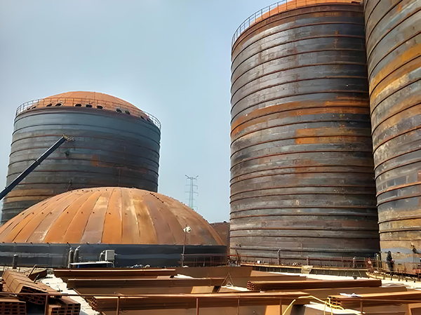 三更罗镇焦粉钢板仓